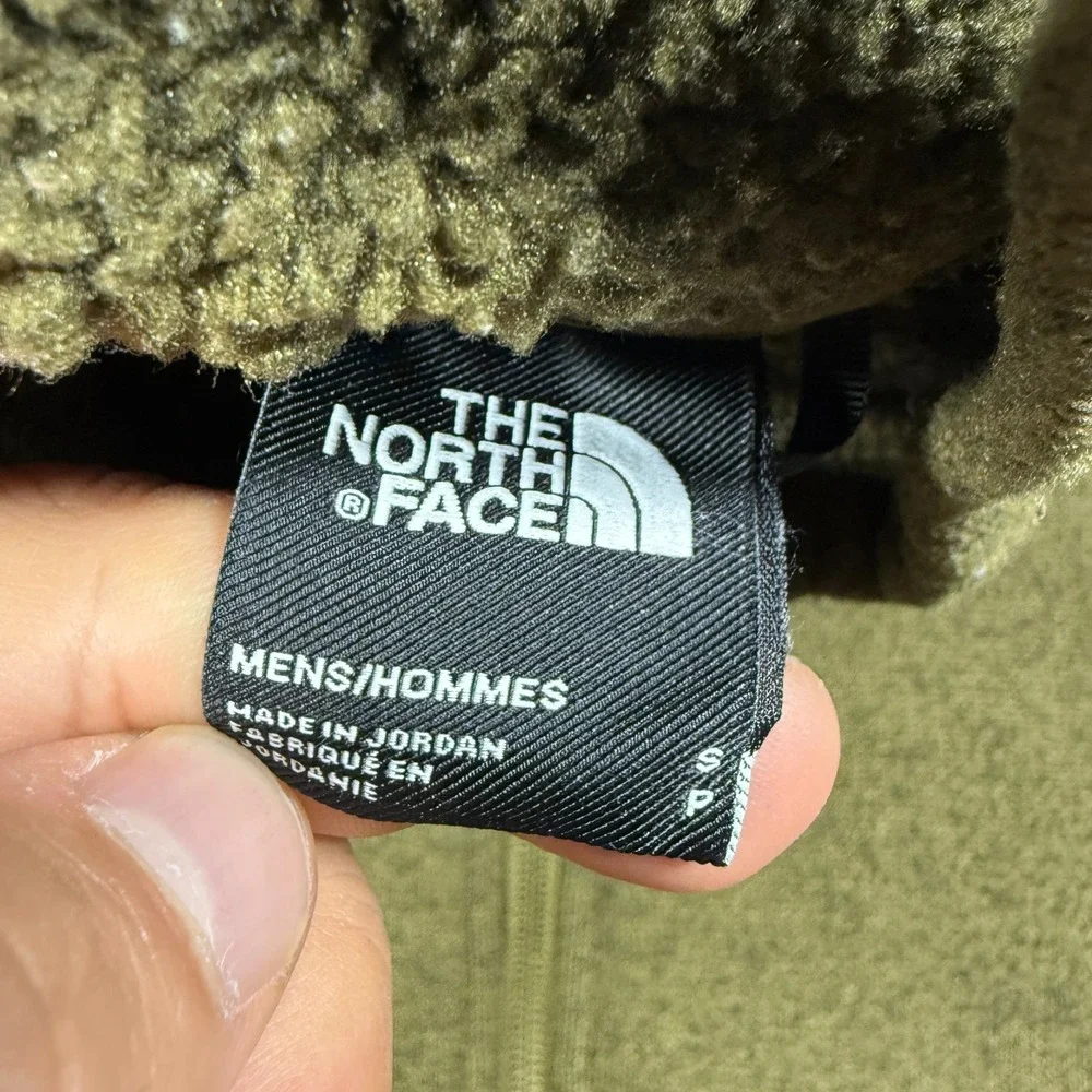The North Face Jacket Mens Small Fleece Full Zip Mock Neck Sweater Gordon